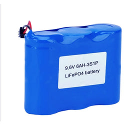 3S1P 32650 32700 Lifepo4 Cells 6000mah 9.6v Rechargeable Li Ion 9v Battery