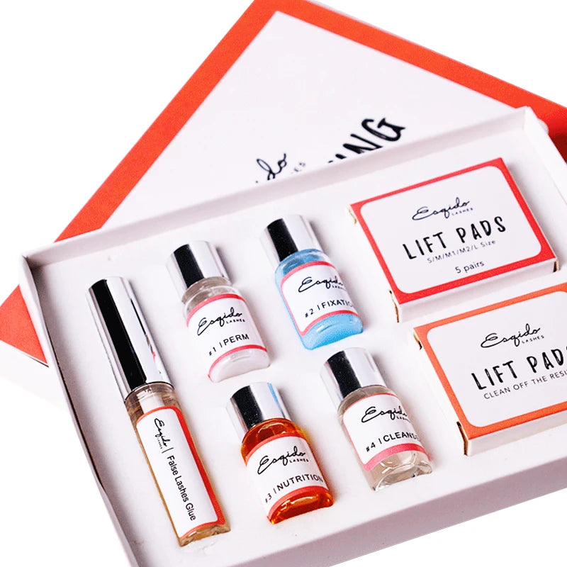 Private Label Professional Lash Lift Kits Wholesale Gentle Sets Lash Lift Glue