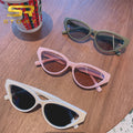 STORY T194 Vintage Tortoiseshell Cat Eye Retro Small Sunglasses Women Men New Fashion Green Frame Sun Glasses Shades