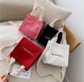 Wholesale Small Woman Pink Cotton Canvas Shopping Tote Messenger Bag With Custom Printed Logo