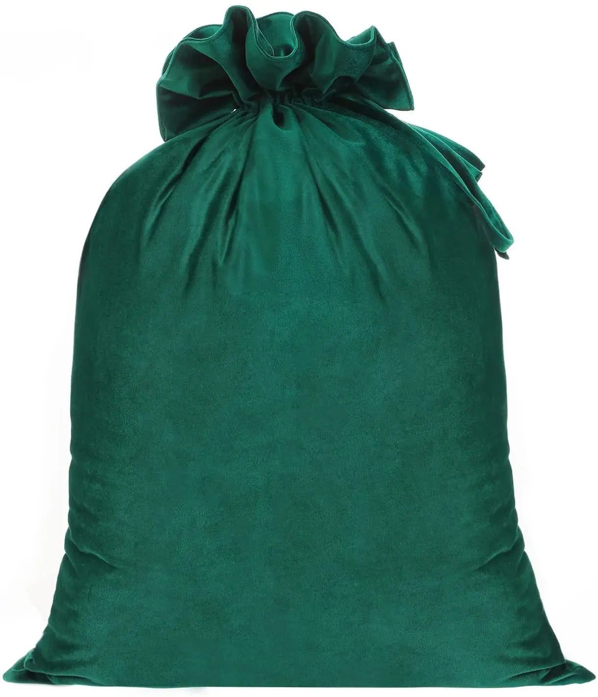 Christmas Santa Sack Reusable Drawstring Large Velvet Sublimation Santa Sack Blank for New Year Christmas Party Supplies Favors