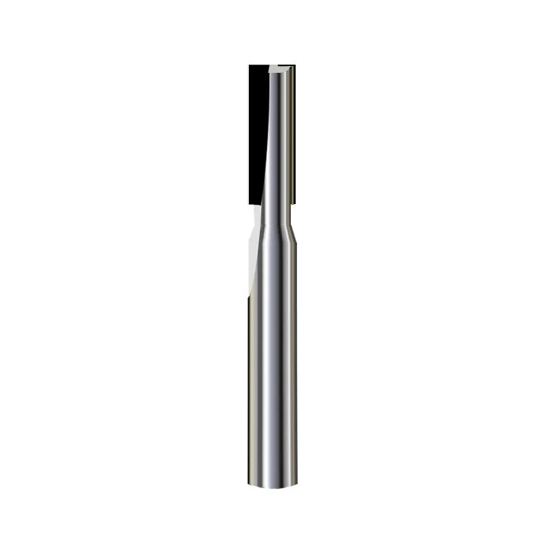 Jinchuan PCD Diamond End Mill Mirror Finish Acrylic Copper Aluminum Alloy Uncoated 60HRC 2 Flutes CNC Router Milling Cutter Tool