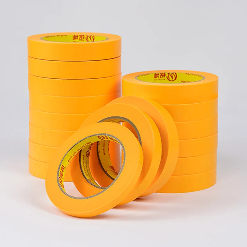 Mingcan Washi Paper Goldband Masking Tape Car for Car Automotive Painting Indoor Outdoor Use