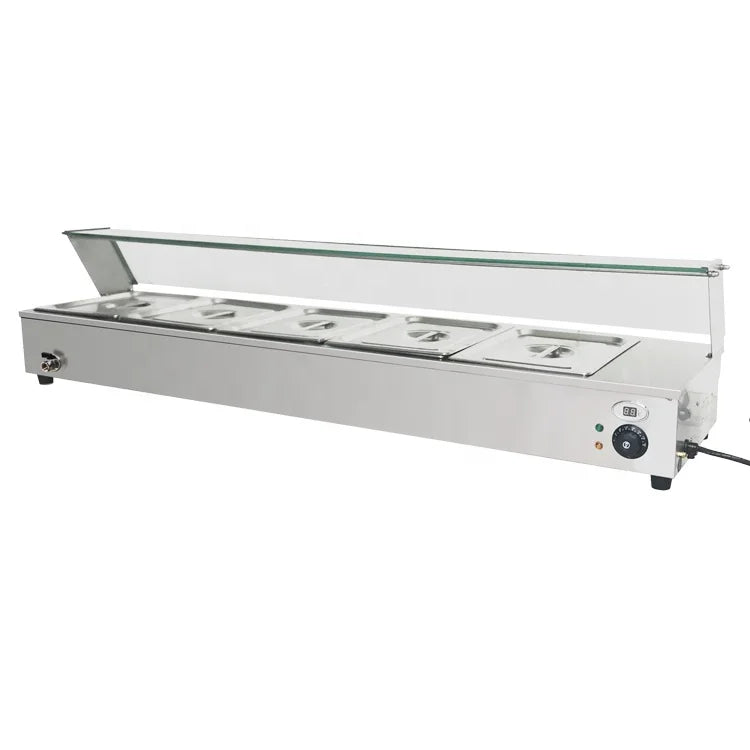 Kitchen Equipment Bain Marie Food Display Warmer for Sale