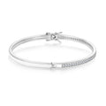 High Quality Colorful  Enamel CZ Metal Bracelets Durable 925 Sterling Silver Ladies Fashion Jewelry Bracelets Bangles Wholesale