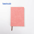 BestSub Wholesale New Hot Selling Products Custom Pink Sublimation Blanks PU Leather Printed Notebook Budget Binder