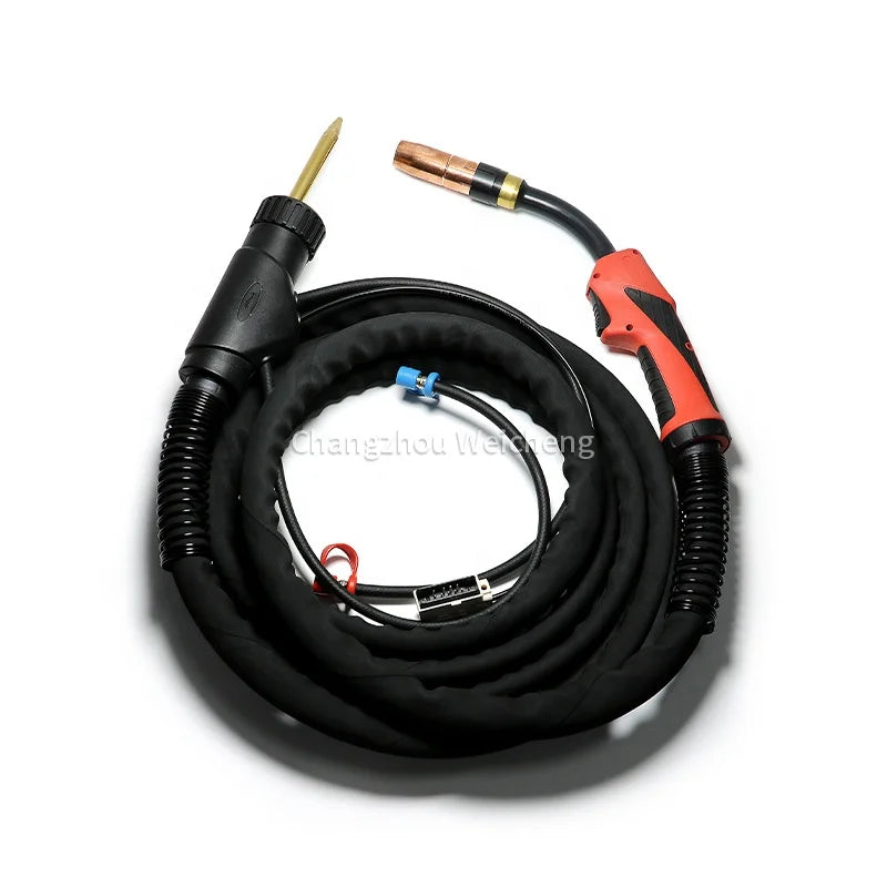AW5000 4.5M Mig Welding Torch with Cable Connector High Performance Torch for Mig Gun Welding