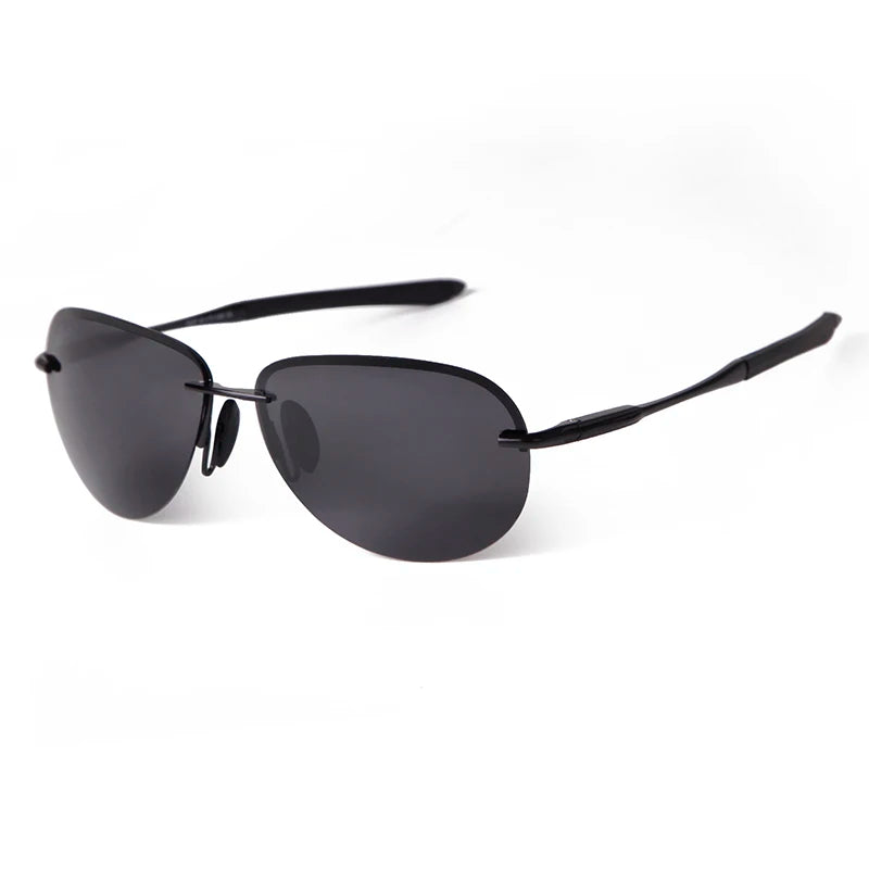 STYZ7037 New Street Shot Sunglasses Fashion Personality Sunglasses Wholesale Rimless Polarized Sunglasses