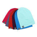 Custom High Quality Winter Warm Soft Acrylic Caps Woven Label Thick Knit Beanie