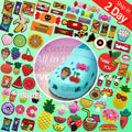 2025 Hot Pop Food Style Shoe Charms Soft PVC Candy Strawberry Pineapple Series Cute Fun Pieces Snack Dessert Banana Shoe Charms