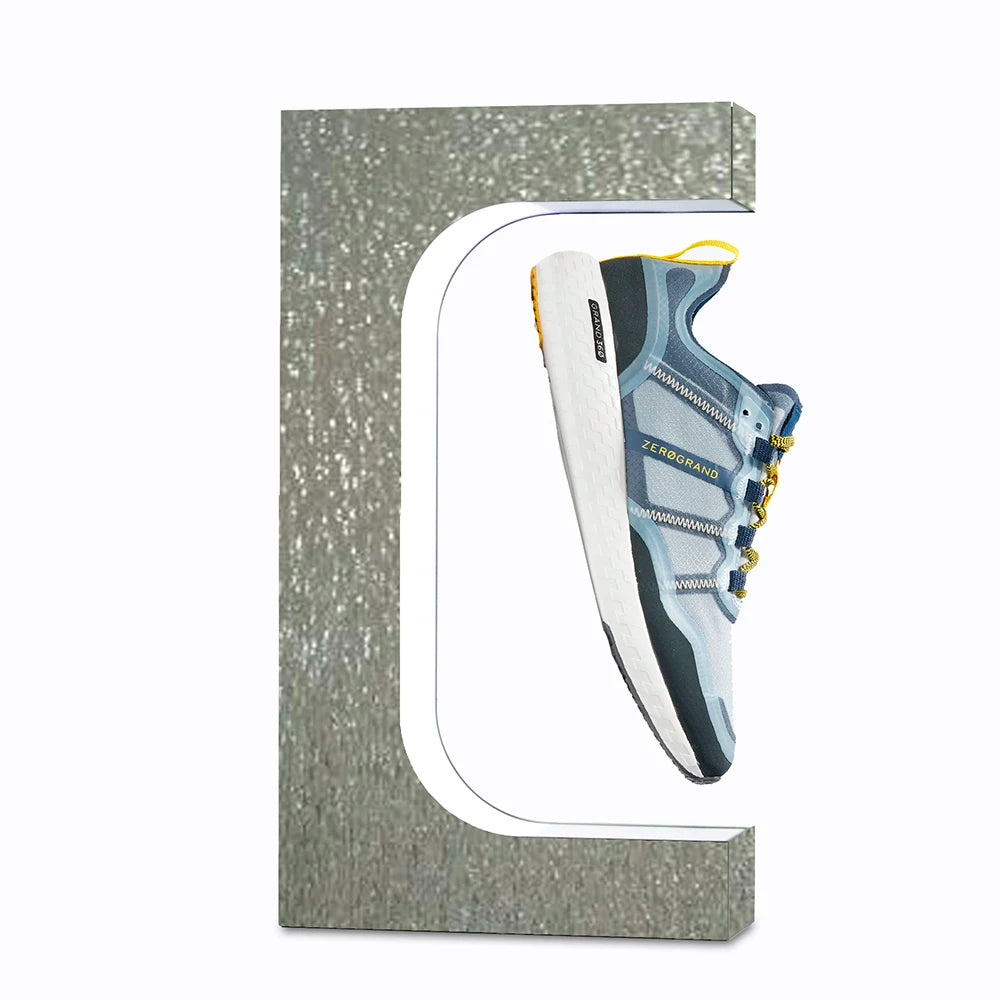 Hotsale Customize Magnetic Levitation Floating Beer Bottle Shoes Display Stands with Remote Controller