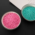 Wholesale Solid Color 450G Bag Red Plastic Glass Millet Bead DIY Making Jewelry Stone Focal Acrylic Handmade Bead for Bracelet