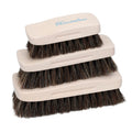 Factory Wholesale Custom Logo Wood Sneaker Shoe Cleaning Brush Horse Hair Wooden Brush for Leather Shoe