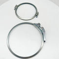 150mm Galvanized slim ring for clamp together duct in dust collection / air filtration system