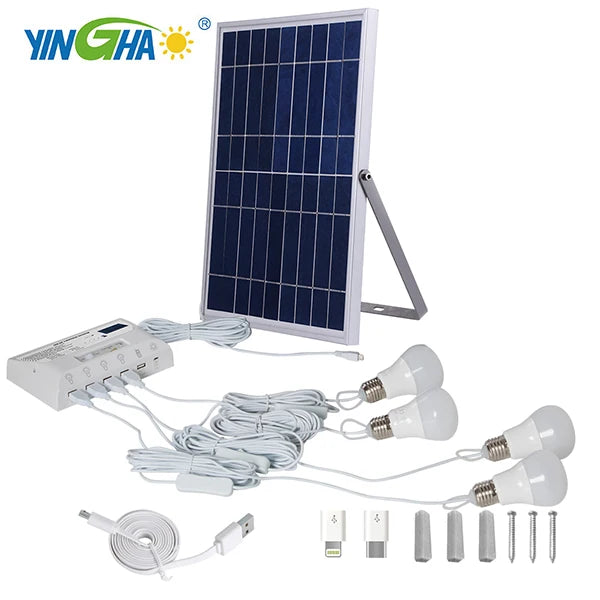 New Design Electricity Generating Solar Lighting Panel Power System for Home MegaBDM