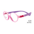 Osicare Flexible TR90 No-Screw Eyewear for Youth Bendable Sports Child Spectacles with Youthful Lens Kids Glasses for Children