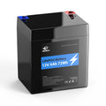 High Energy Deep Cycle Lithium Battery 12v 6ah Solar Energy Lifepo4 Pack for Rv/Marine/Golf Carts