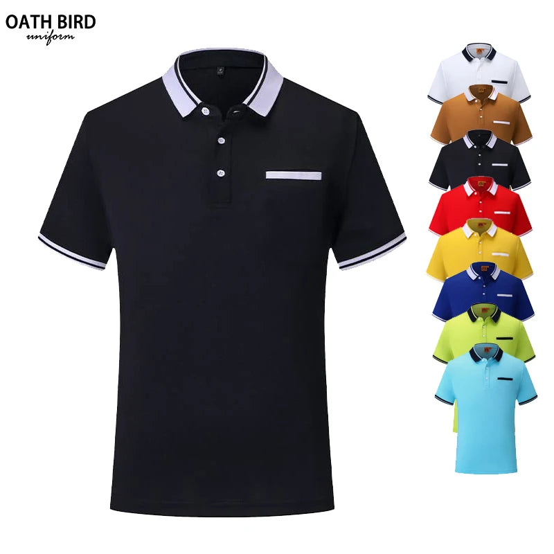Factory Cheap Price Waiter Uniform Restaurant Hotel Kitchen Chef Cafe bar Flax t Shirt Uniform Custom Logo Printing Polo Shirts