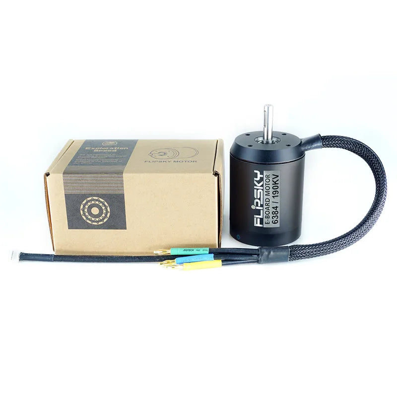 FLIPSKY High Torque Battle Hardened Motor Powerful Motor 6384 4000W for Eskateboard E-bike Esk8 Golf Car