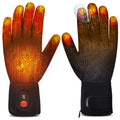 Waterproof Touch Screen Battery Rechargeable Heat Liners Snow Ski Motorcycle Sports Heated Gloves