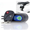 Wireless Bicycle Alarm Lock Anti-Theft Security System with Vibration Sensor and SOS Remote Control for Bike Security