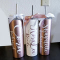 Custom 20oz Stainless Steel Tumbler Cups with Straw Double Wall Insulated Blanks Straight Vasos Sublimation Mugs for Travel Lid