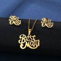 New Style Fine Pendants for Necklace Earrings Luxury Jewelry Set for Woman Mother's Day Gift