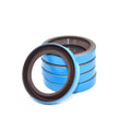 Custom Molded FPM FKM Skeleton Metal Rubber Oil Seal Rotary Shaft Seal With Metal Case
