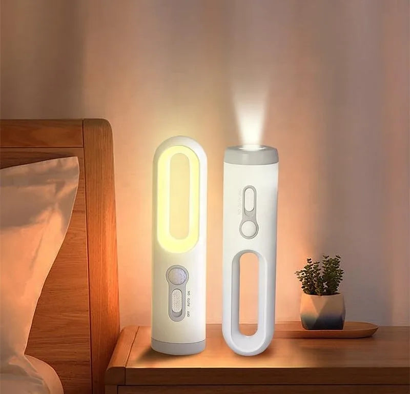 Outdoor 2 in 1 Portable Sensor Kids Bedroom Sensor Led Flashlight Children Night Lights