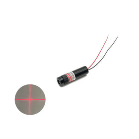 Compact Mini Adjustable Focusing 635nm 1mw 5mw 10mw 3V 5V 12V 24V Industrial Grade Red Cross Laser Diode Module for Positioning