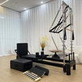 Commercial Yoga Training Portable Half Black Aluminum Pilates Reformer Tower Trapeze
