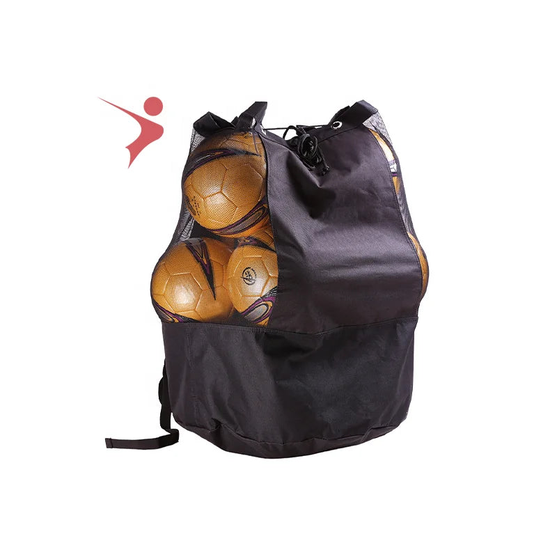 Large Capacity Basketball Soccer Volleyball Storage BagShoulder Backpack Net Storage BagOxford Cloth Drawstring Storage Bag