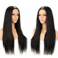 Wholesale Real Cheap 100% Virgin Human Hair V Part Wigs Machine Made U Part Brazilian Human Hair Glueless Straight Wig Vendor