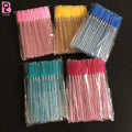 Beiqili 2500 PCS/Carton Disposable Eyelashes Brushes Crystal Shine Nylon Mascara Spoolie Wands Applicator Extensions De Cils