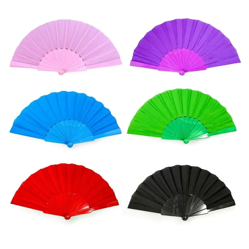 IN STOCK Good Quality Personalized Folding Plastic Customized Wedding Shower Favor for Guests Hand Fan