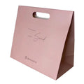 Custom Design Biodegradable Paper Shopping Bag Gift Bag With Die Cut Handle for Clothing Shop