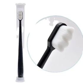 Disposable Tooth Brush 15000 More Furs Travel Potable Soft Hotel Tooth Brush Mini Teeth Brushes with Cylinder Holder