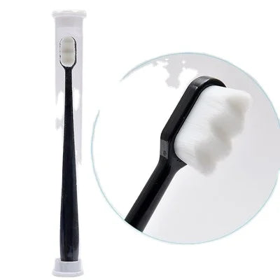 Disposable Tooth Brush 15000 More Furs Travel Potable Soft Hotel Tooth Brush  Mini Teeth Brushes with Cylinder Holder
