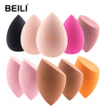 BEILI New High-quality Skin-friendly Sponge Egg Non-latex Can Be Washed Many Times Hygienic Makeup Sponge Egg Wholesale Custom