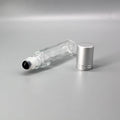 Wholesale 10ml Clear Glass Roll-on Bottle DIY Custom Carved Techniques Cosmetics Crystal Roller Love Style Essential Oil Bottle