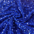 Wholesale Luxury Customized 100% Polyester Velvet Sequin Embroidery Fabric Stretch 350gsm for Girls Dress Clothing