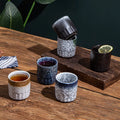 Classic Teacup Restaurant Tableware Ceramic Coffee Cappuccino Latte Cup Stoneware Coffee Cups No Handle Afternoon Tea Cup
