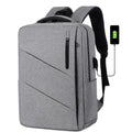 Private Label Men's Fashion Business Large Capacity Laptop Backpack USB Charging Work Backpack Leisure Computer Bag