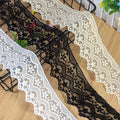 Wholesale Spot Goods White Tulle Embroidery Lace Lace Webbing Lace Fabric Wedding Fashion Underwear