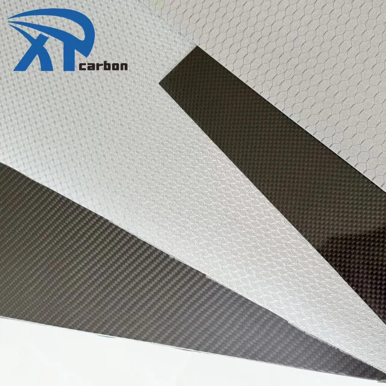 Customized Silver Carbon Fiber Sheet 3K  0.2mm Carbon Fiber Sheet