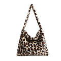 Autumn and Winter Make Your Own Handbag Lady Light Luxury Purses and Handbags Portable Leopard Print Women Tote Bag