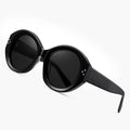 DOISYER Hot Sales Vintage Retro Oversized Sunglasses for Women Pink Acetate Oval Polarized Brand Designer Men's Sun Glasses