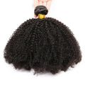 Shaggy Hair Natural Color Afro Kinky Cuticle Aligned Virgin Mink Brazilian Virgin Human Hair Bundles Vendor Weave Bundles
