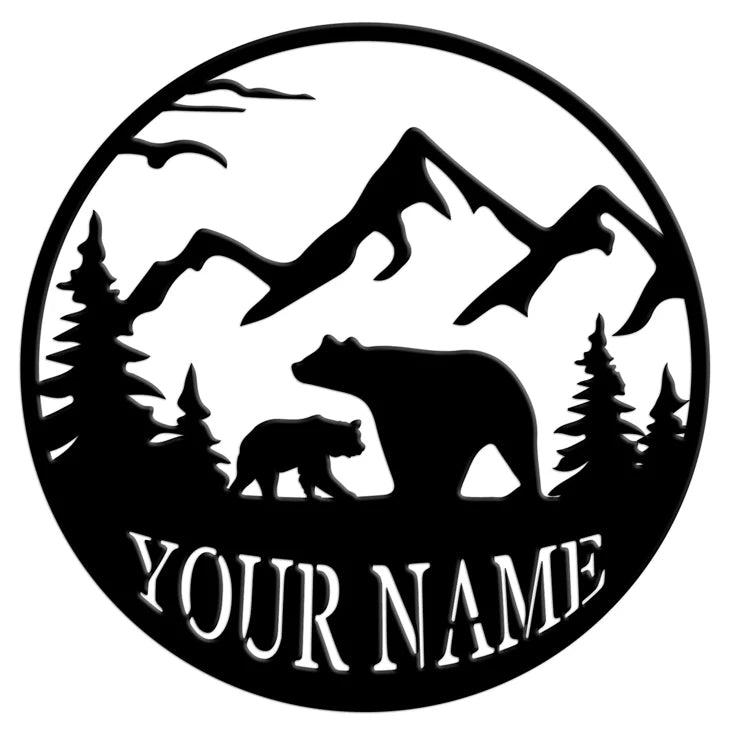 Custom Metal Wall Hanging Art Outdoor Plaque Wall Decor Sign Lettering Home Metal Wall Sign