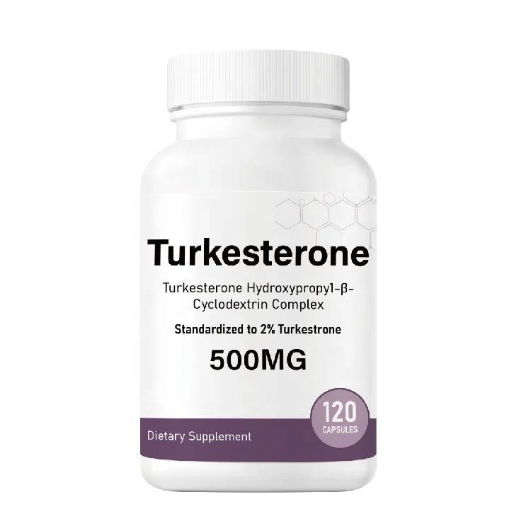 Faitury OEM Turkesterone Dietary Supplement 500mg 120 Capsules 2% Turkesterone Capsules